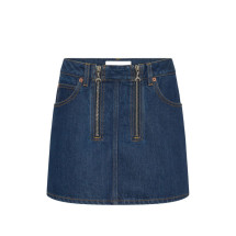 [MARINE SERRE] Mini skirt SS26 WSK135ARDEN0002BL80