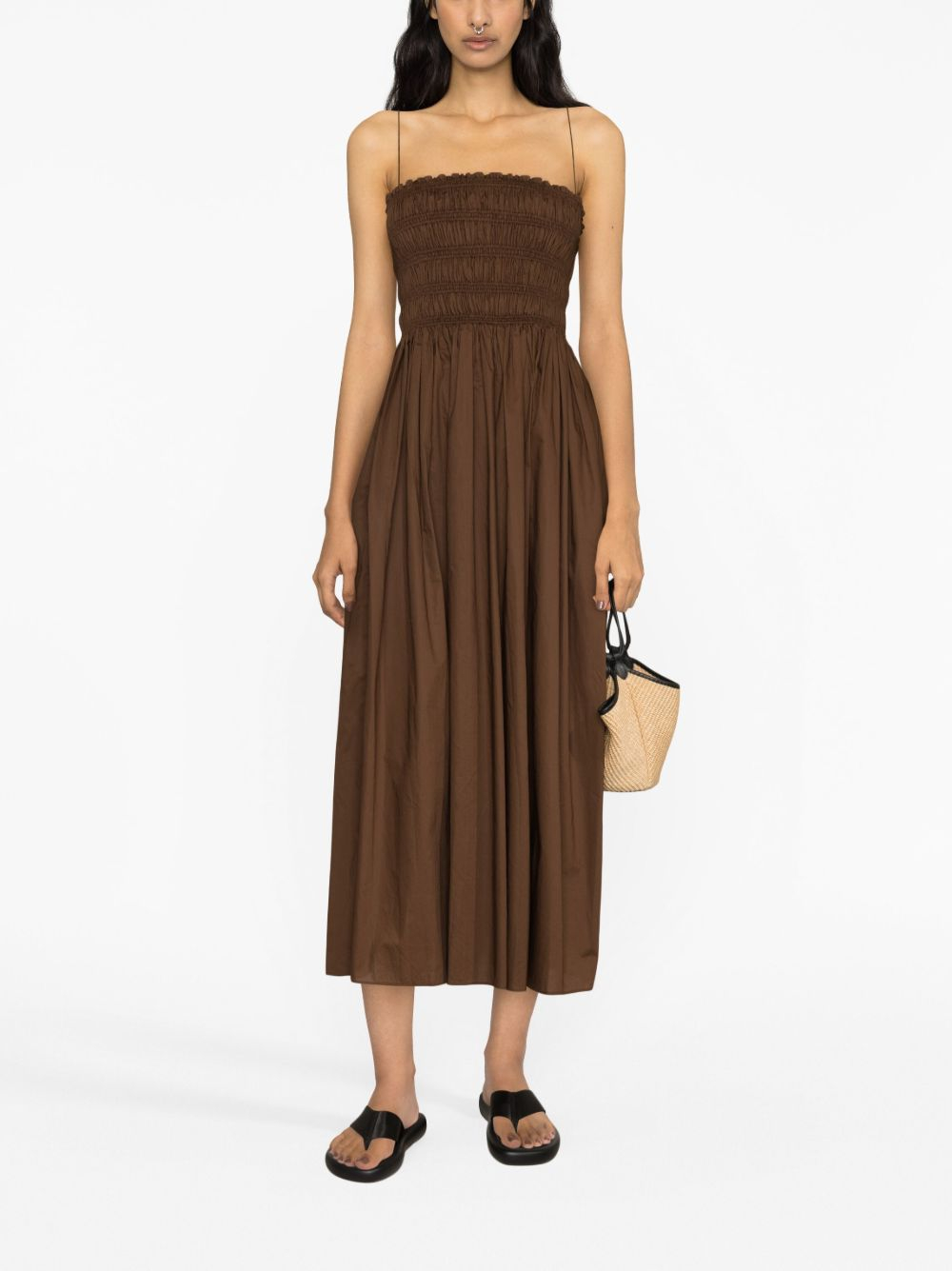 [MATTEAU] Sleeveless dress SS26 SHBDR-PLCHC