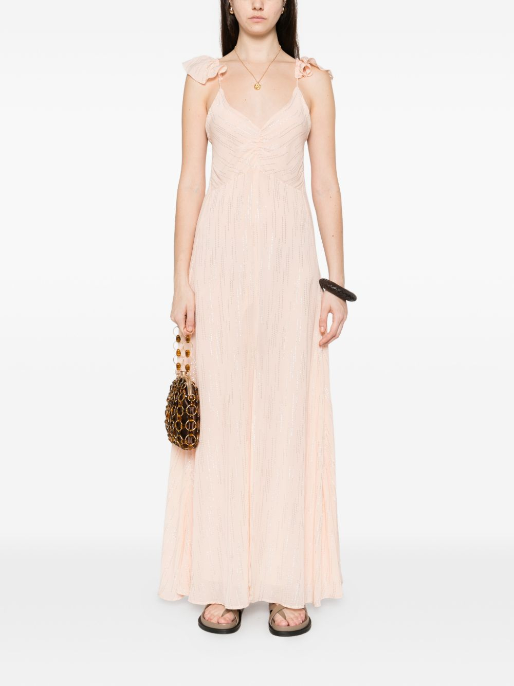 [Forte Forte] Sleeveless dress SS26 14892MYDRESSNUDE