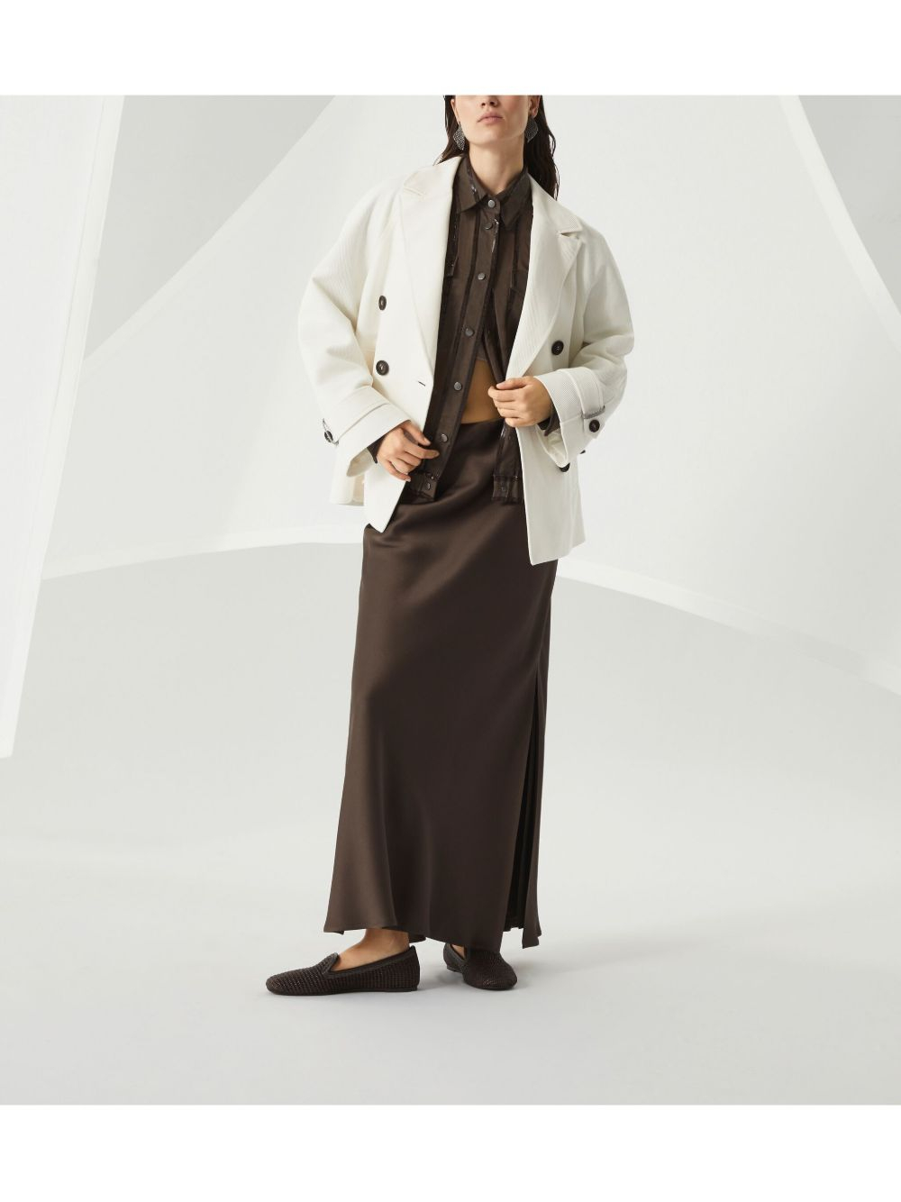 [Brunello Cucinelli] Long skirt SS26 M0H38G3396C2925