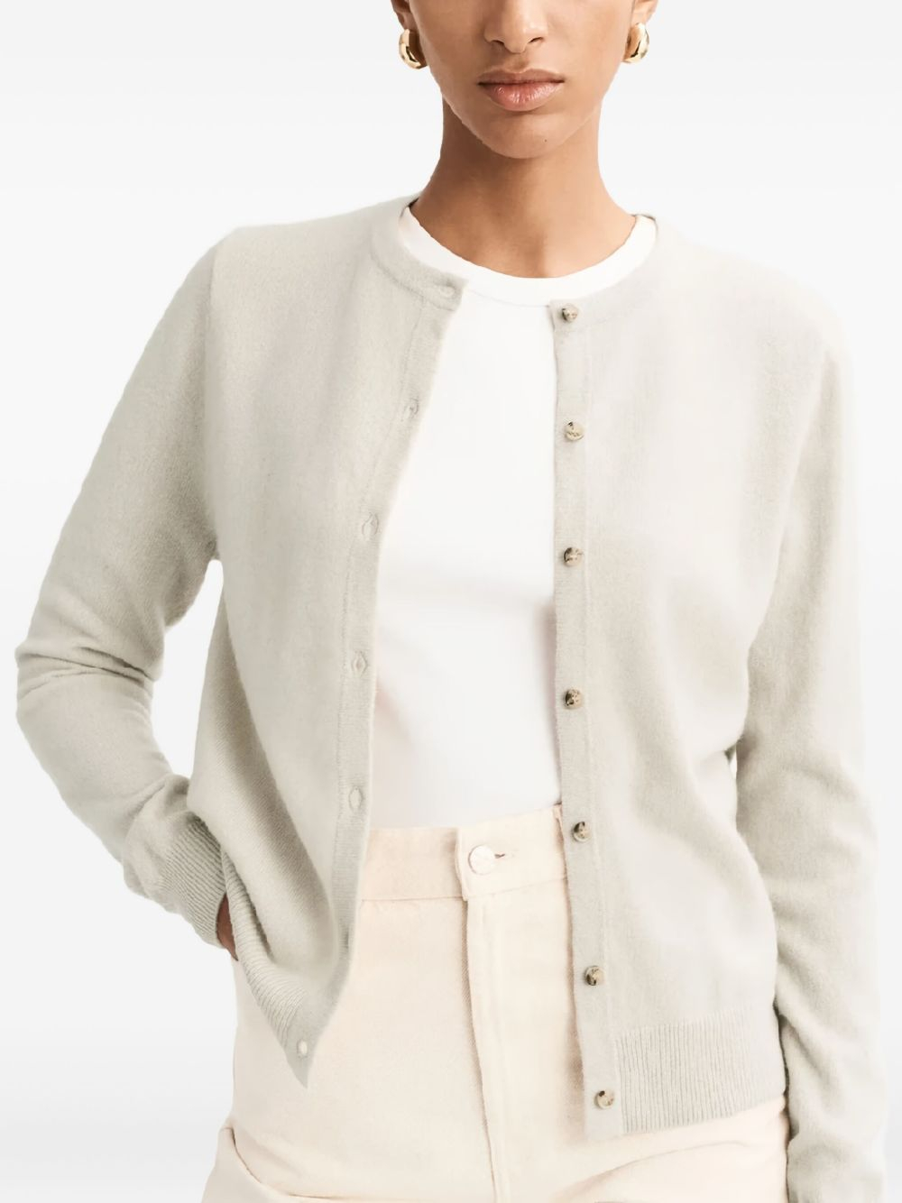 [SOFT GOAT] Cardigan SS26 FW25SF2204512007CHALK