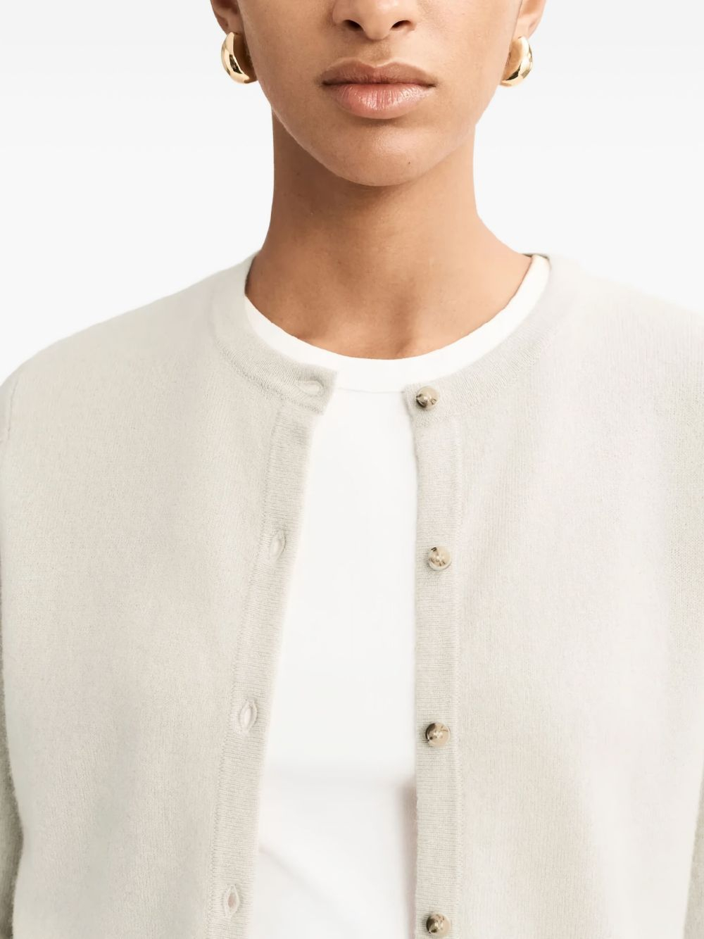 [SOFT GOAT] Cardigan SS26 FW25SF2204512007CHALK