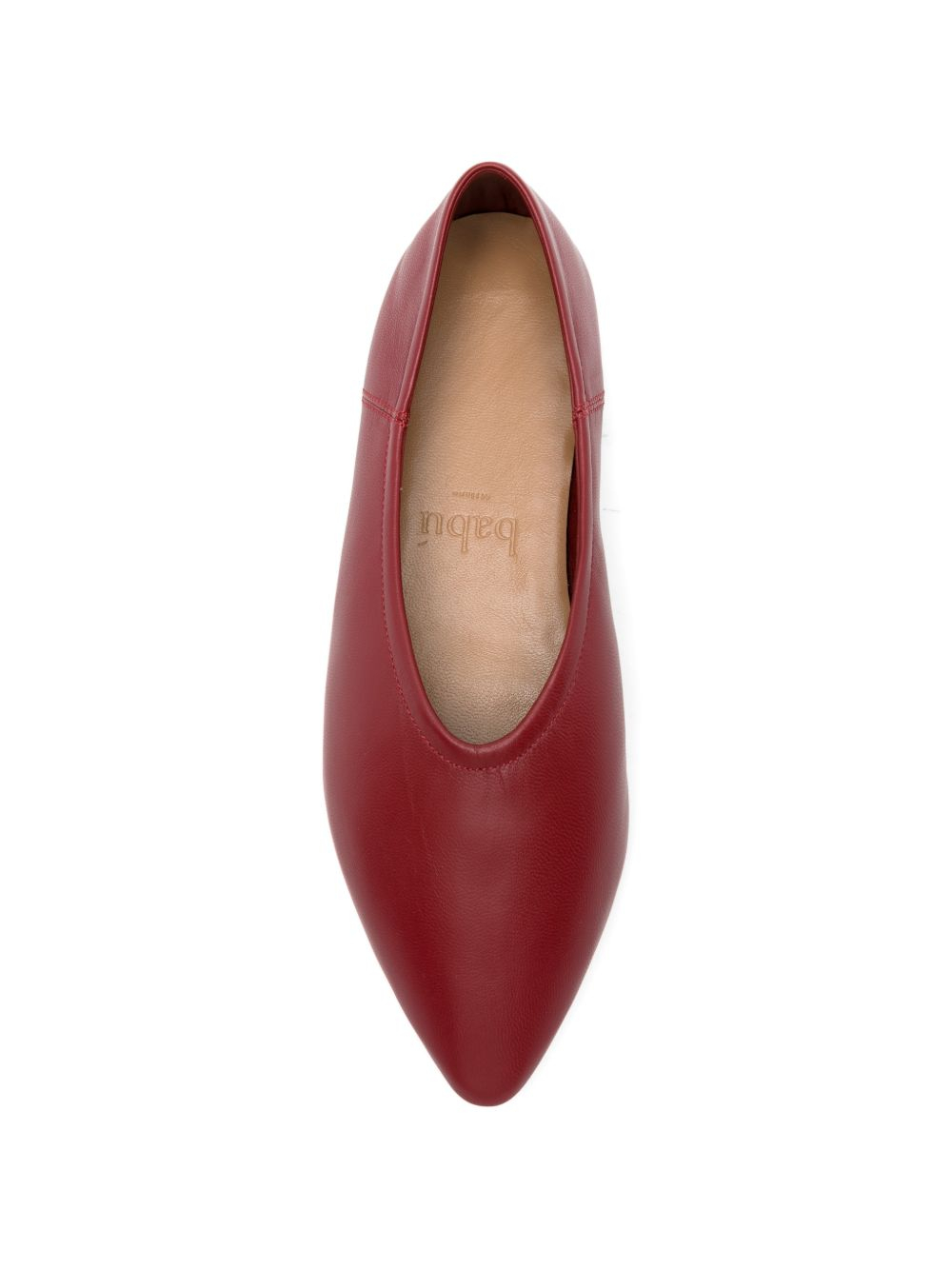 [BABÚ MILANO] Flat shoes SS26 DNGBORVLIPSTICKRED