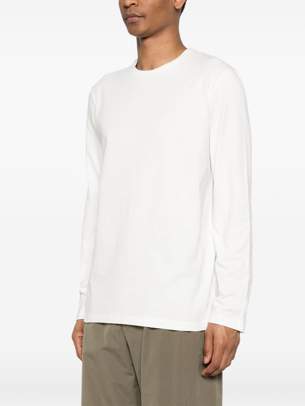 [THE ROW] T-shirts Long Sleeve SS26 189K713WHT