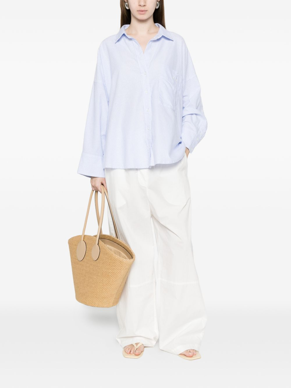 [WHITE SAND] Shirts Long Sleeve SS26 26SD52500105