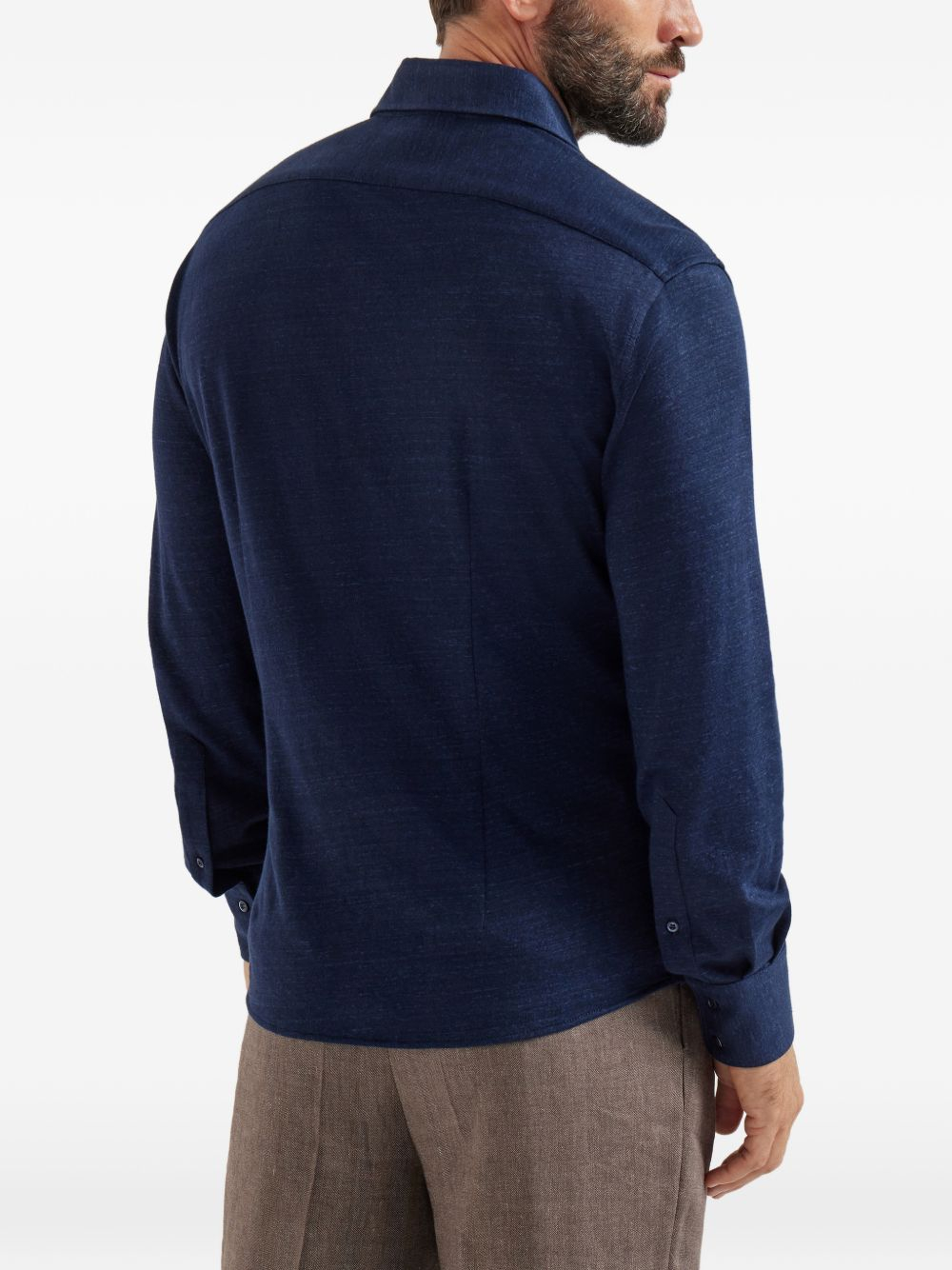 [Brunello Cucinelli] Shirts Long Sleeve SS26 MR8276686C006