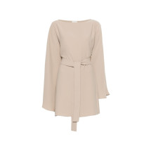 [PAROSH] Long sleeve dress SS26 D731384PANTY26004