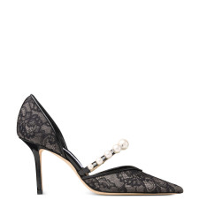 [Jimmy Choo] Pumps SS26 AURELIE85DRJBLACK/WHITE