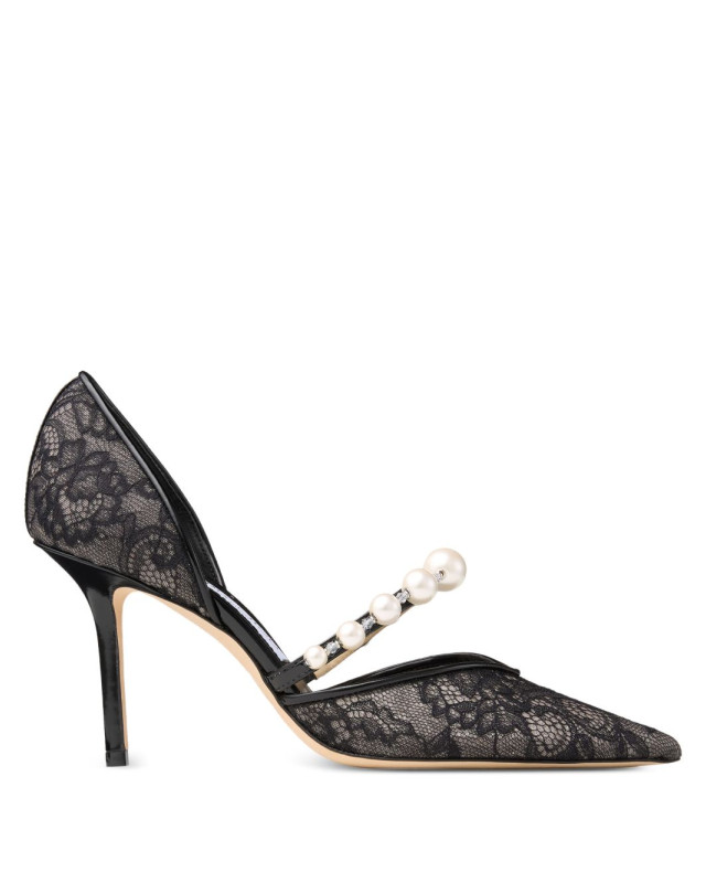 [Jimmy Choo] Pumps SS26 AURELIE85DRJBLACK/WHITE