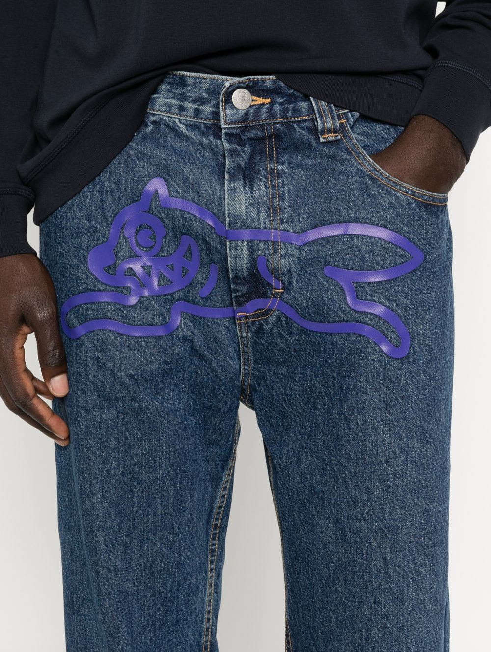 [ICECREAM] Jeans SS26 ICD25203MIDWASHBLUE