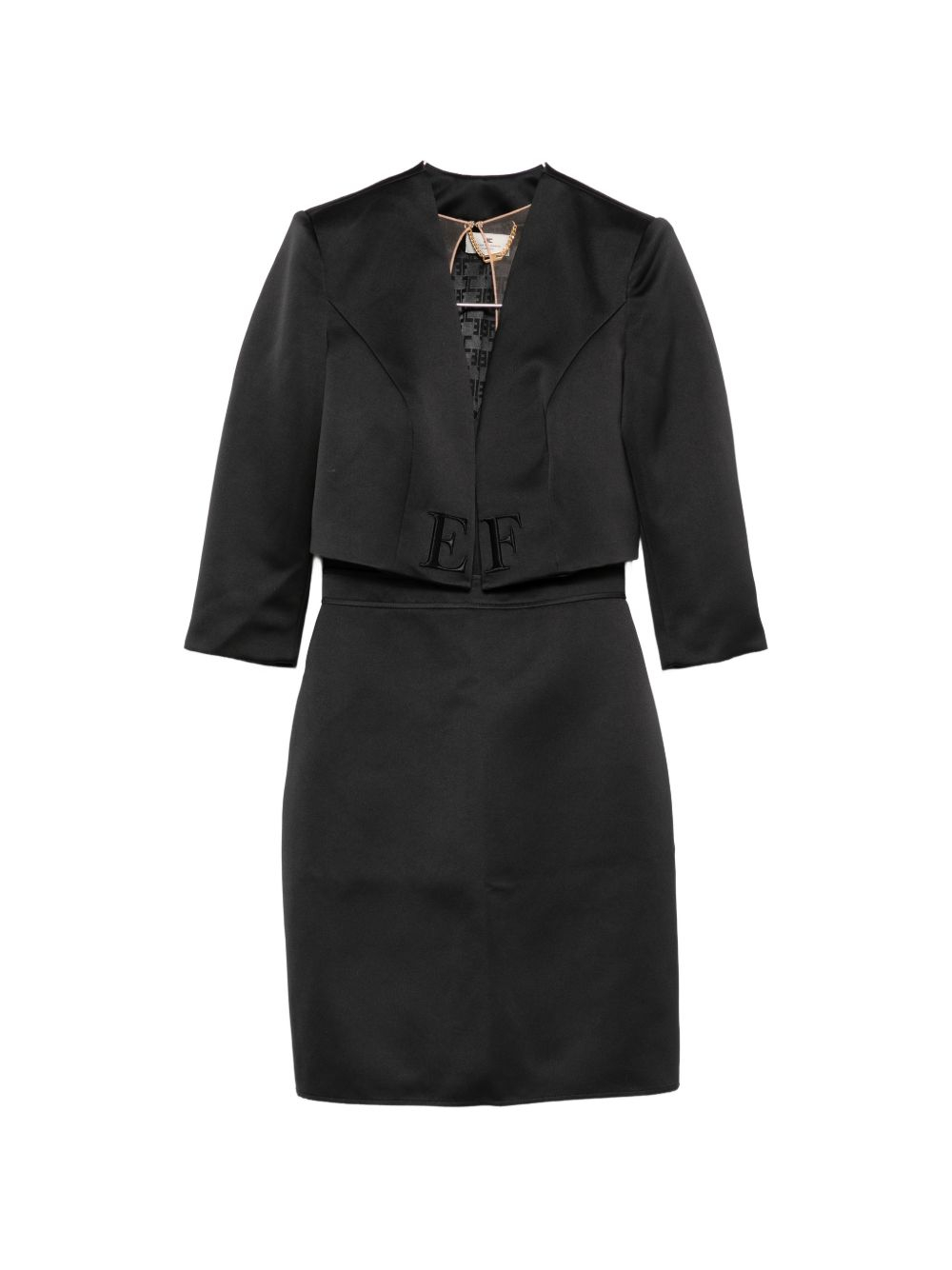 [ELISABETTA FRANCHI] Long sleeve dress SS26 TB00161E2110