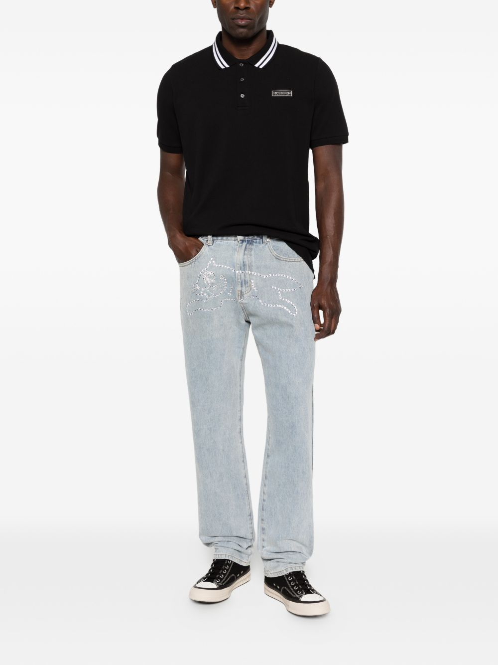 [ICECREAM] Jeans SS26 IC26180LIGHTBLUEWASH