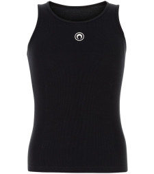 [MARINE SERRE] T-shirts Sleeveless SS26 MTT081ACJER0011BK99