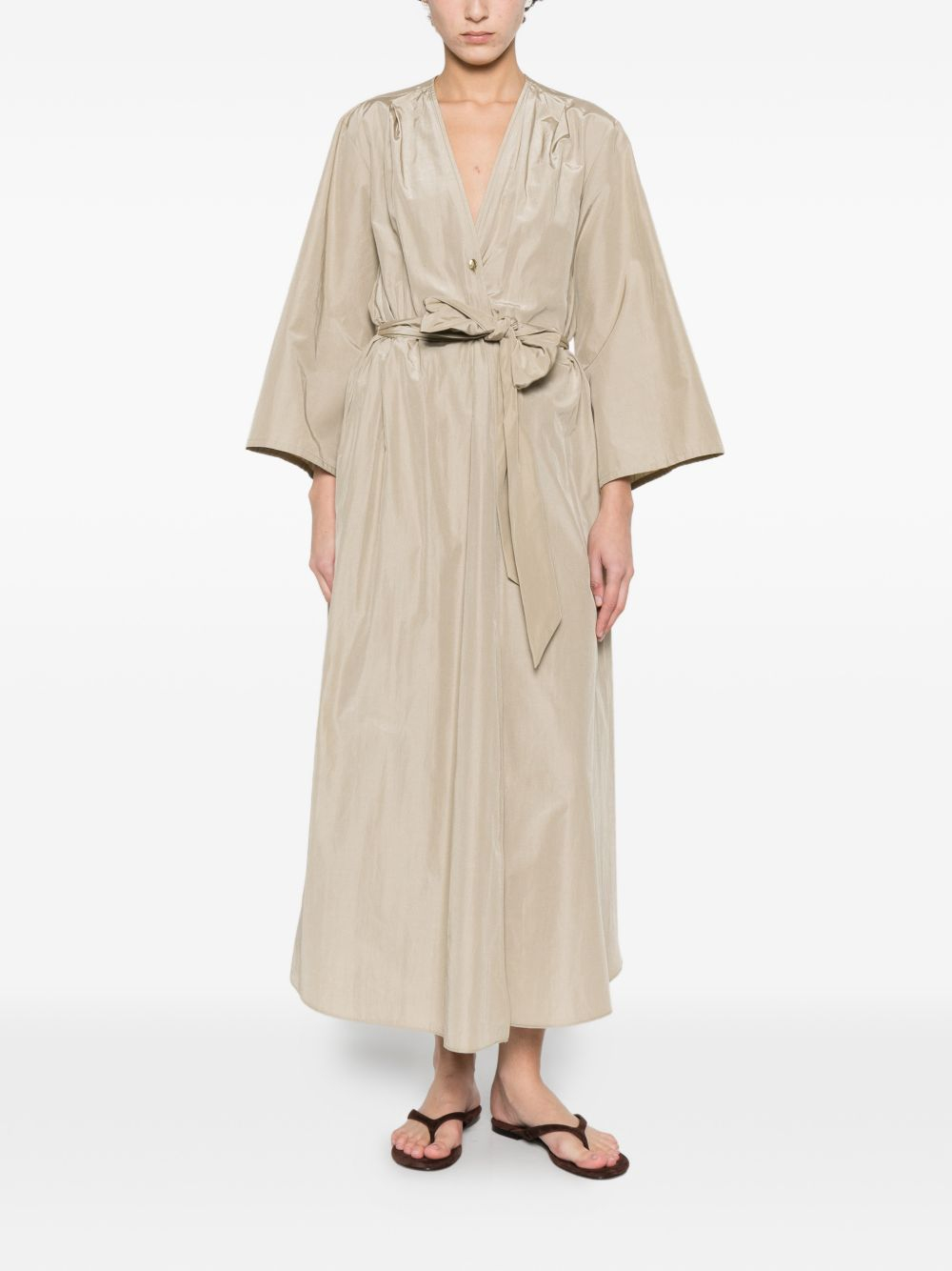[Forte Forte] Long sleeve dress SS26 14569MYDRESSSAND