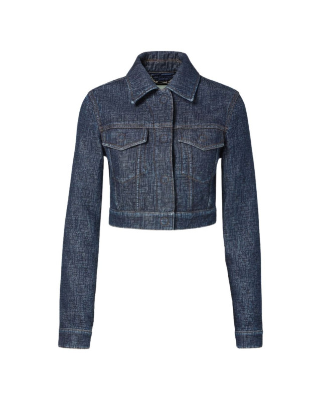 [Fendi] Denim Jacket SS26 FLF834AW82F1UKI