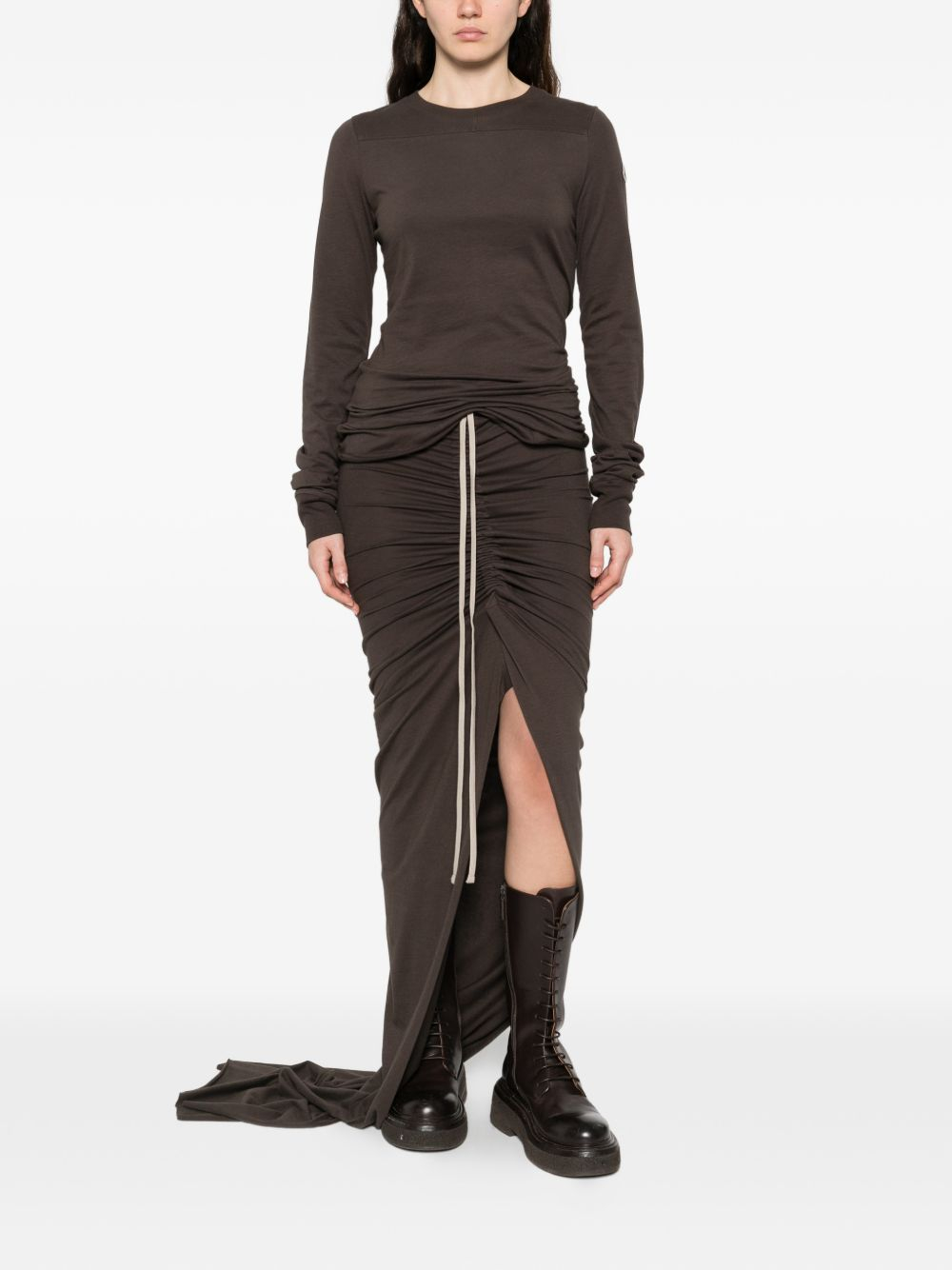 [Moncler X Rick Owens] Long skirt SS26 MU01F8H0289AHD256