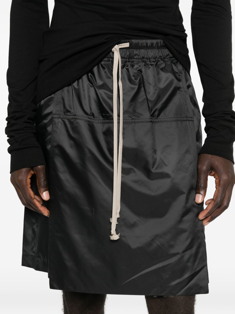 [Moncler X Rick Owens] Mini skirt SS26 MU01F2B01M8114999