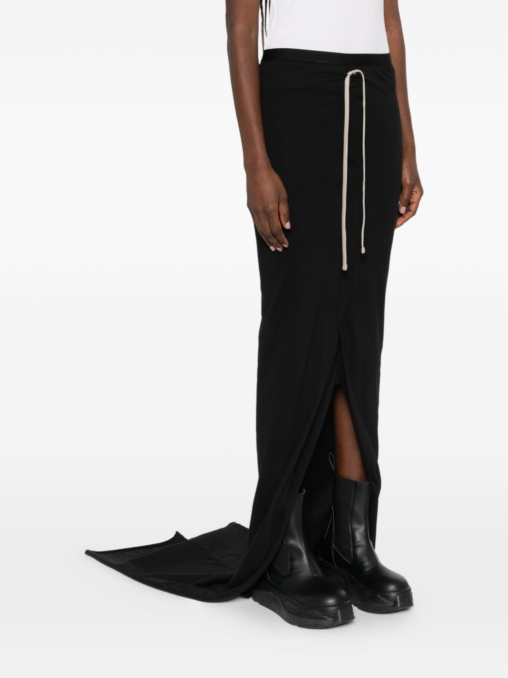 [Moncler X Rick Owens] Long skirt SS26 MU01F8H0289AHD999
