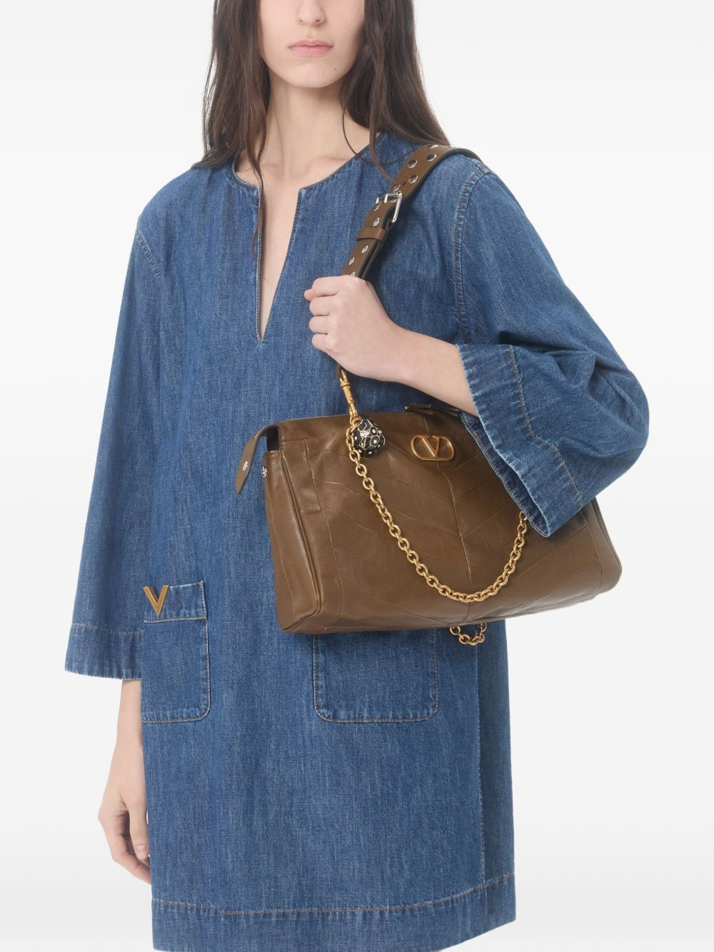 [Valentino] Long sleeve dress SS26 BDA03B9YA558