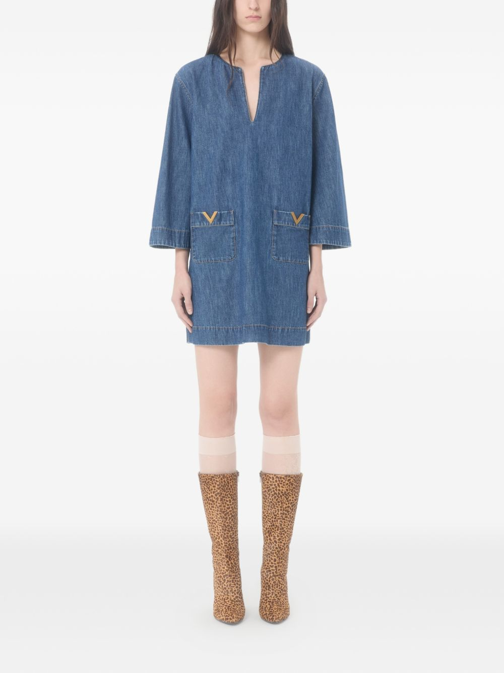 [Valentino] Long sleeve dress SS26 BDA03B9YA558