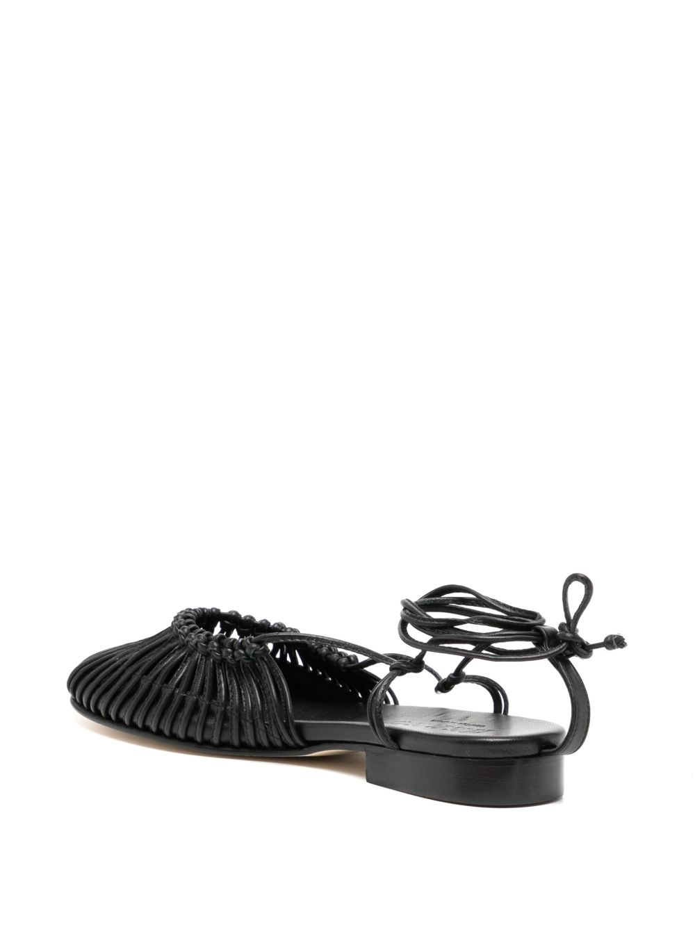 [HEREU] Flat shoes SS26 MANTWFS24BLACK