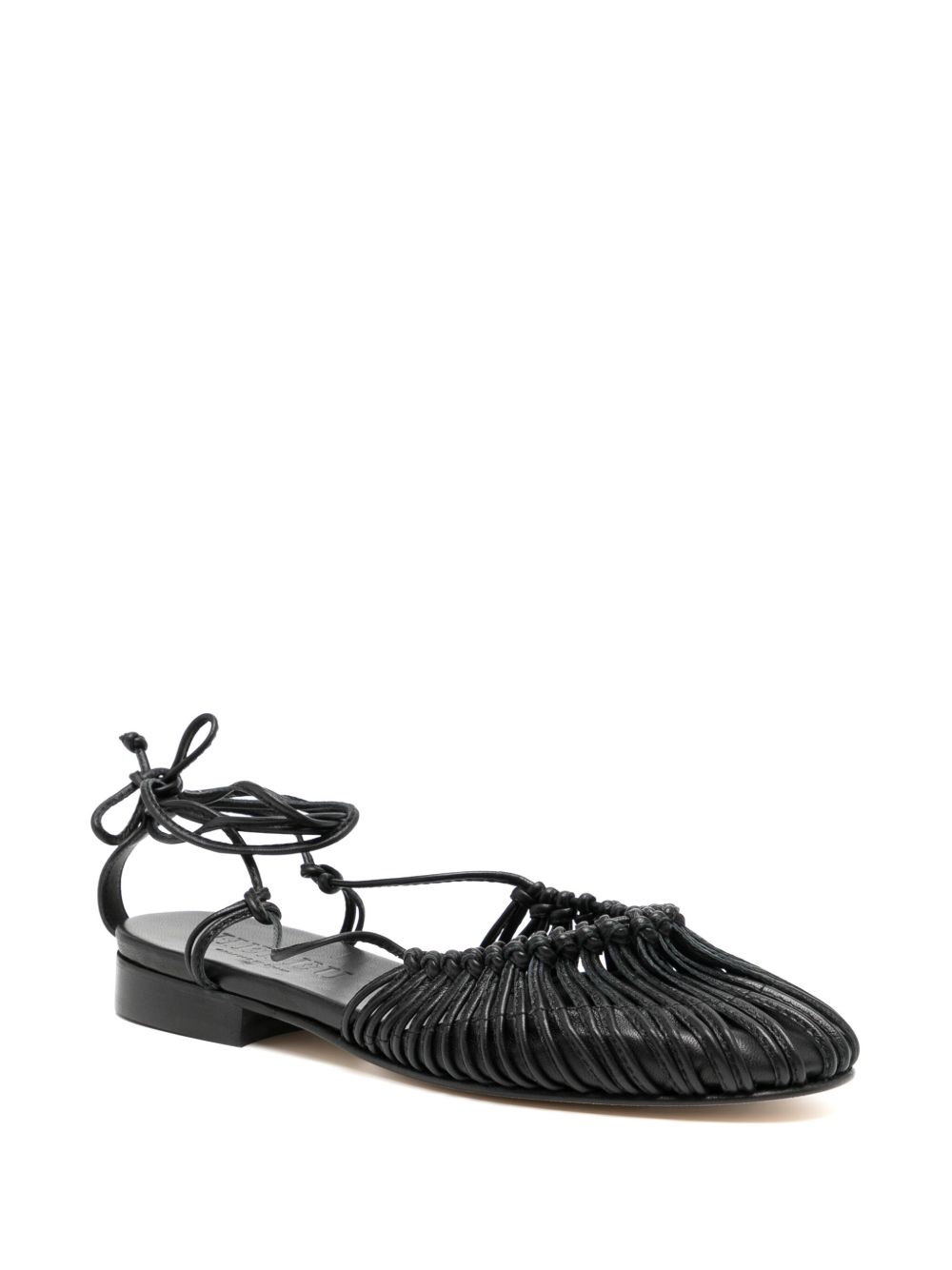 [HEREU] Flat shoes SS26 MANTWFS24BLACK