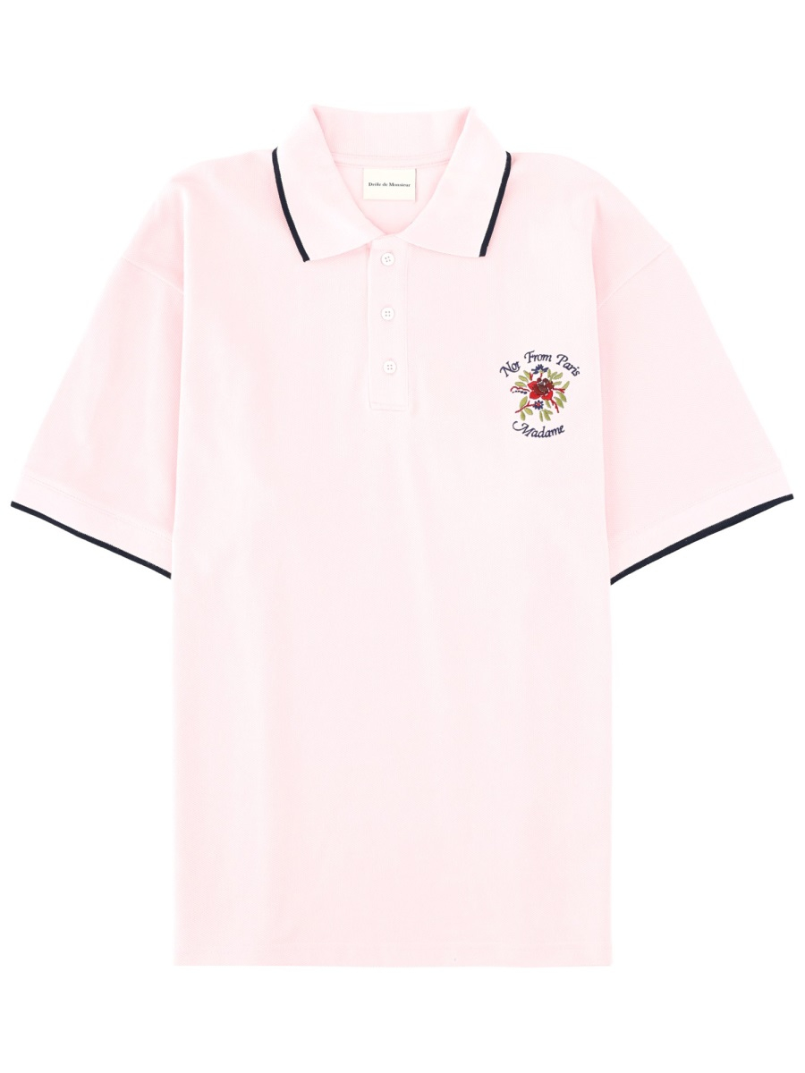[DROLE DE MONSIEUR] Shirts Short Sleeve SS26 PL161_CO264LIGHTPINK