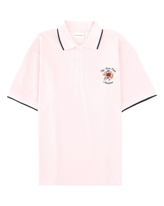 [DROLE DE MONSIEUR] Shirts Short Sleeve SS26 PL161_CO264LIGHTPINK