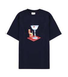 [DROLE DE MONSIEUR] T-shirts Short Sleeve SS26 TS291_CO002NAVY