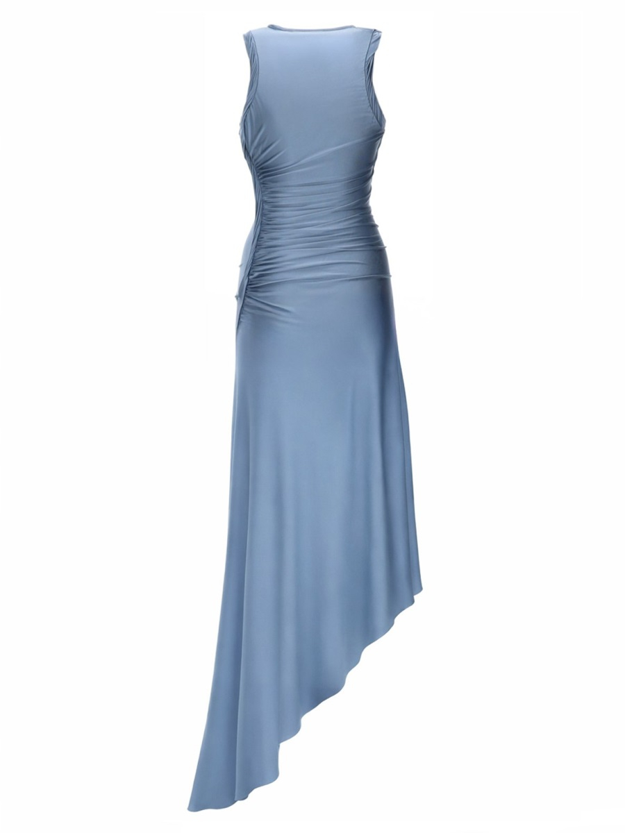 [VICTORIA BECKHAM] Sleeveless dress SS26 1126WDR007096A_STONE
