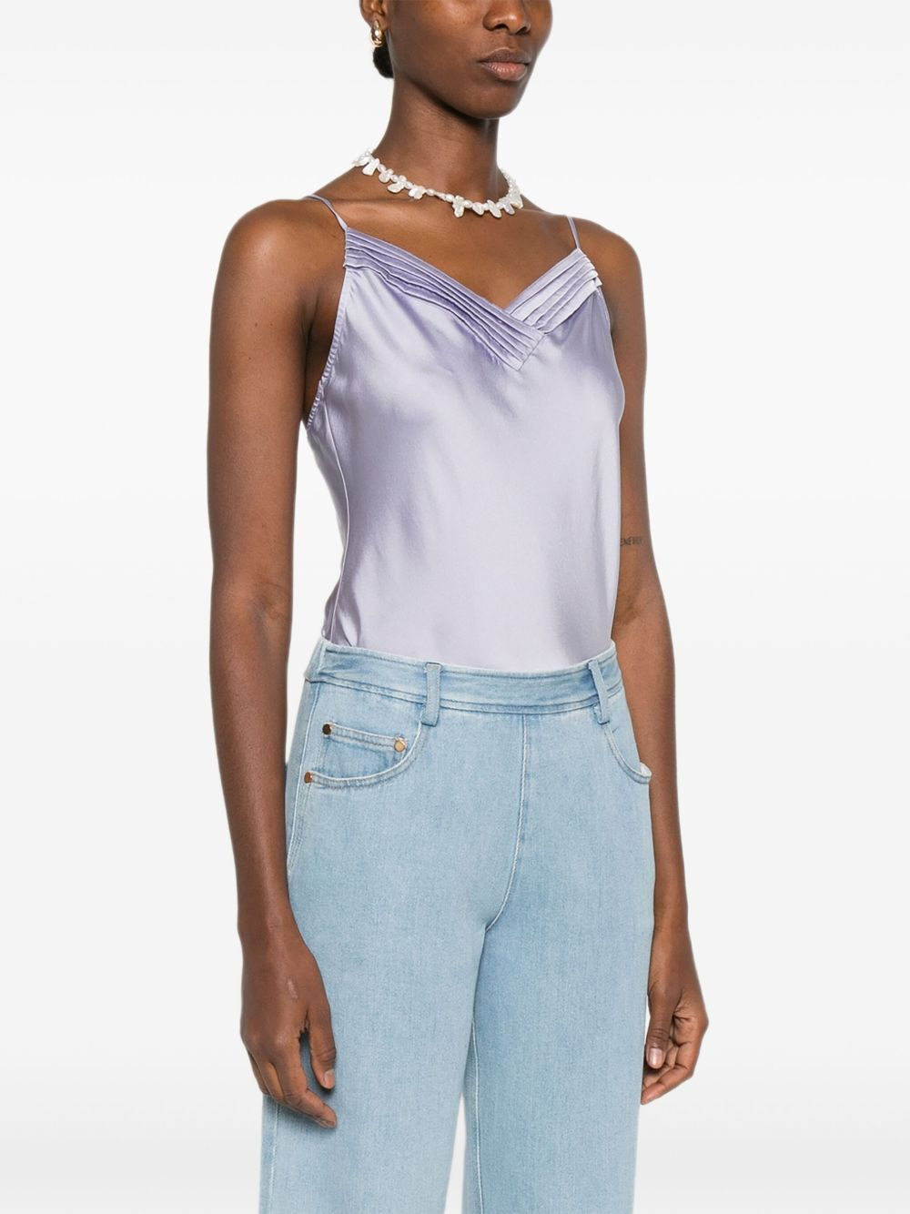 [Forte Forte] Tank top SS26 14586MYLINGERIELILAC