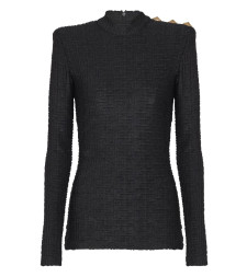 [Balmain] Knitwear SS26 GF1AR962JL420PA