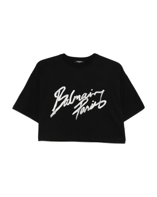 [Balmain] T-shirts Short Sleeve SS26 GF1EE145BD41EAB