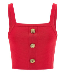 [Balmain] T-shirts Sleeveless SS26 GF1AA415KJ434PK