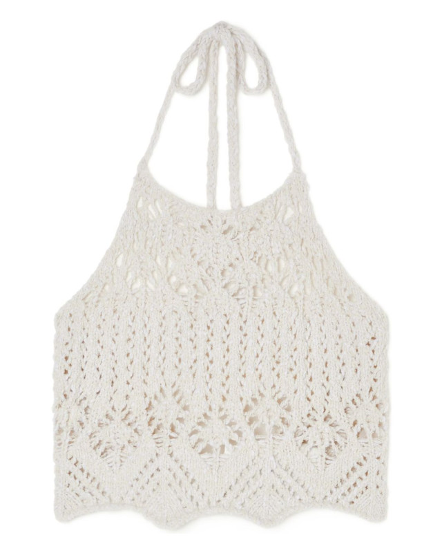 [Alanui] T-shirts Sleeveless SS26 LWHT010R26KNI001OFOF