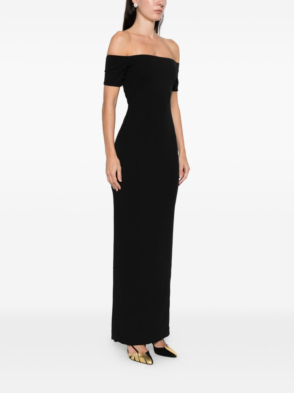 [Solace London] Sleeveless dress SS26 OS46026BLACK