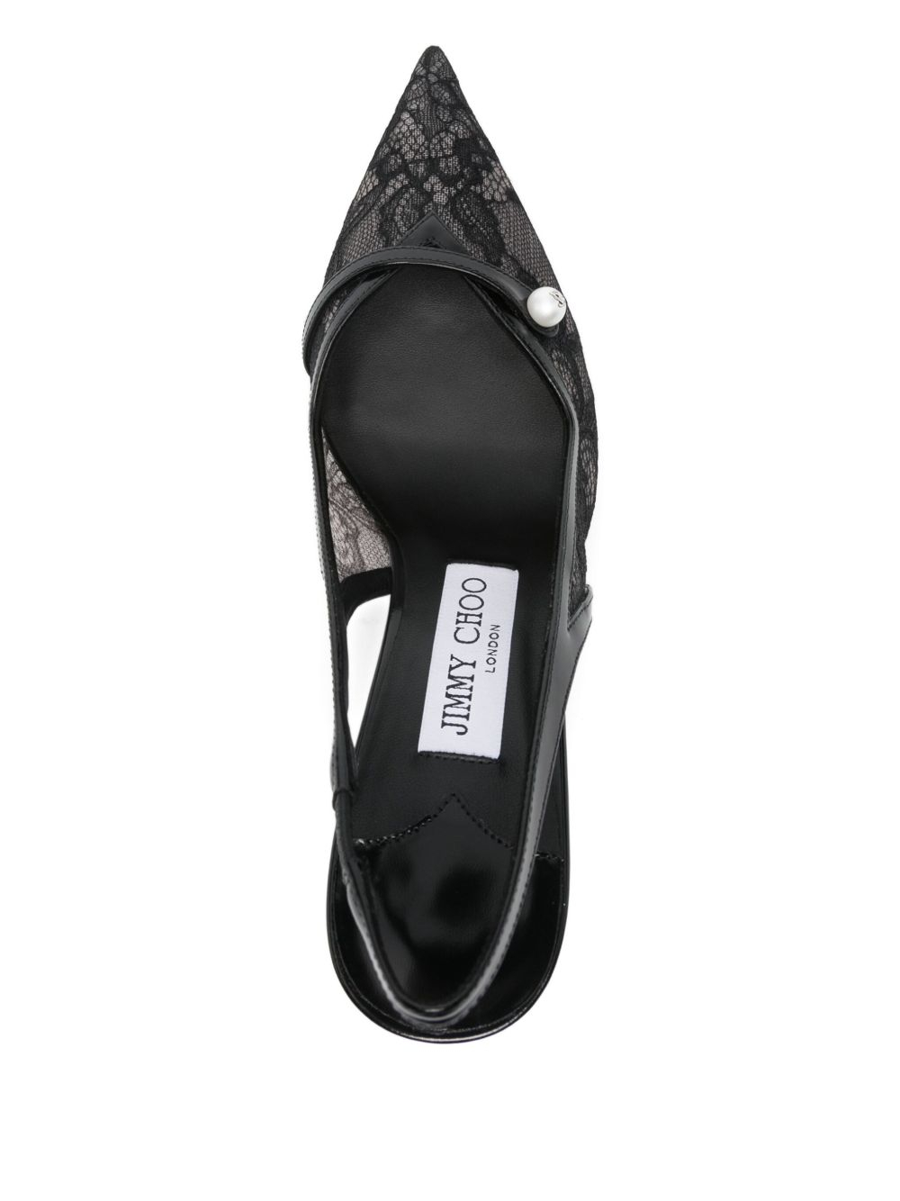 [Jimmy Choo] Slingback SS26 AMITA85DRHBLACK/BLACK