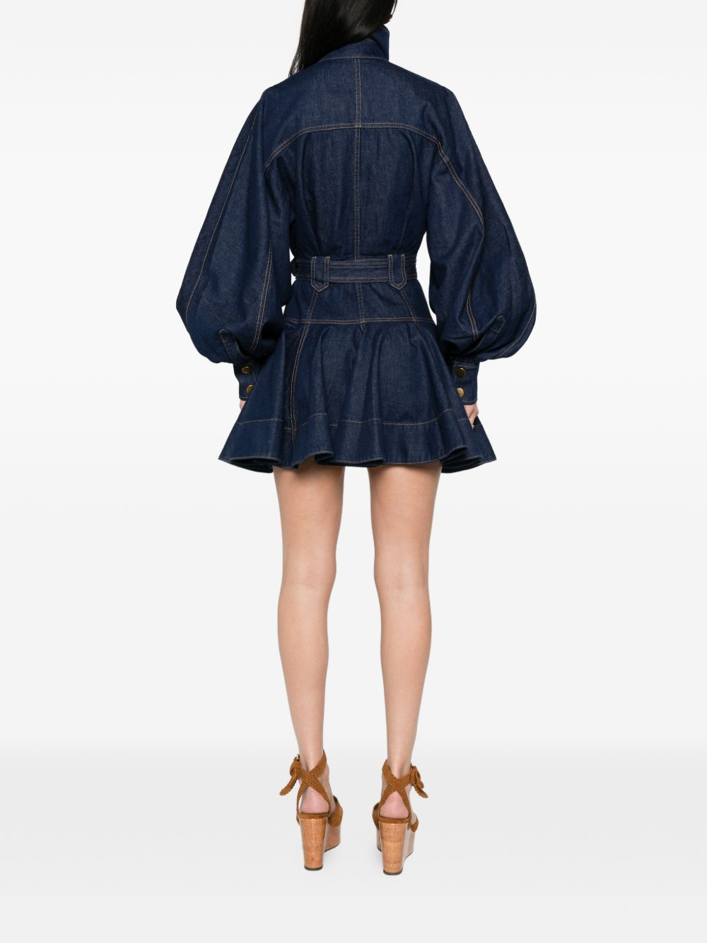 [Zimmermann] Long sleeve dress SS26 7723DS261HBBL