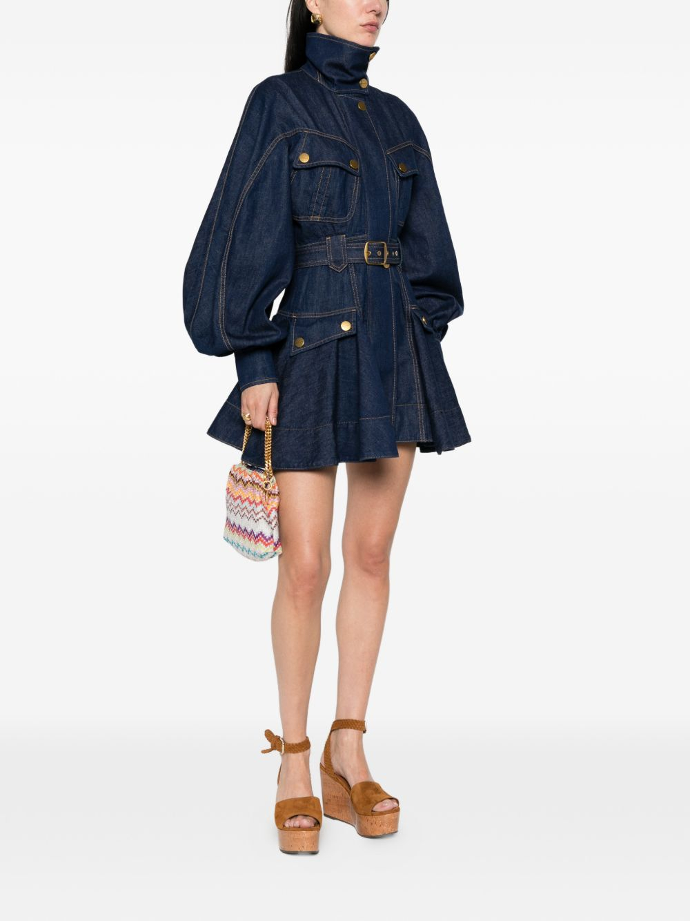 [Zimmermann] Long sleeve dress SS26 7723DS261HBBL