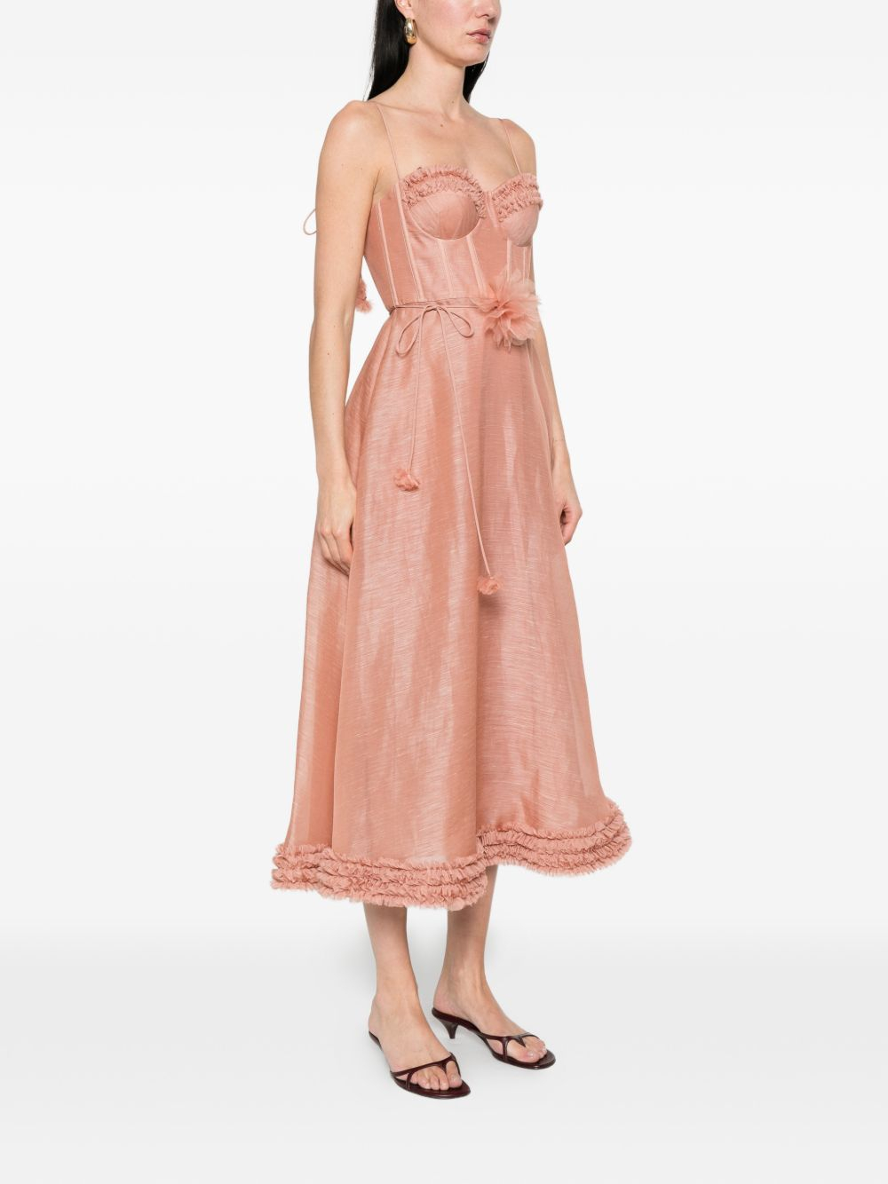 [Zimmermann] Sleeveless dress SS26 7568DS261PEO