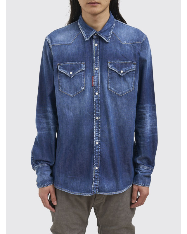 [Dsquared2] Shirts Long Sleeve SS26 S74DM0986S30341 470