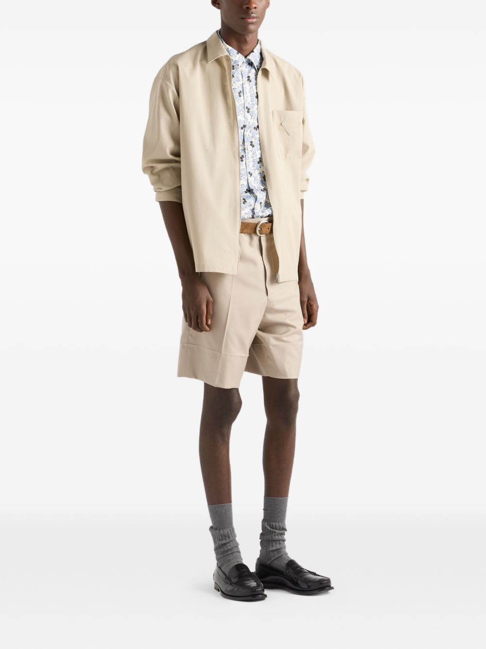 [Prada] Shirts Short Sleeve SS26 UCS41419GUF0EL0