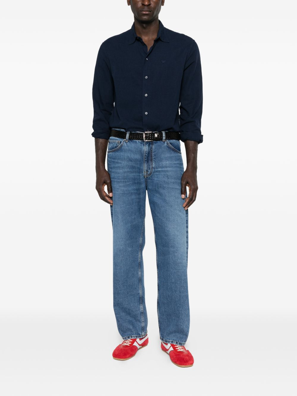 [Emporio Armani] Shirts Long Sleeve SS26 EM000099TE20550UB109