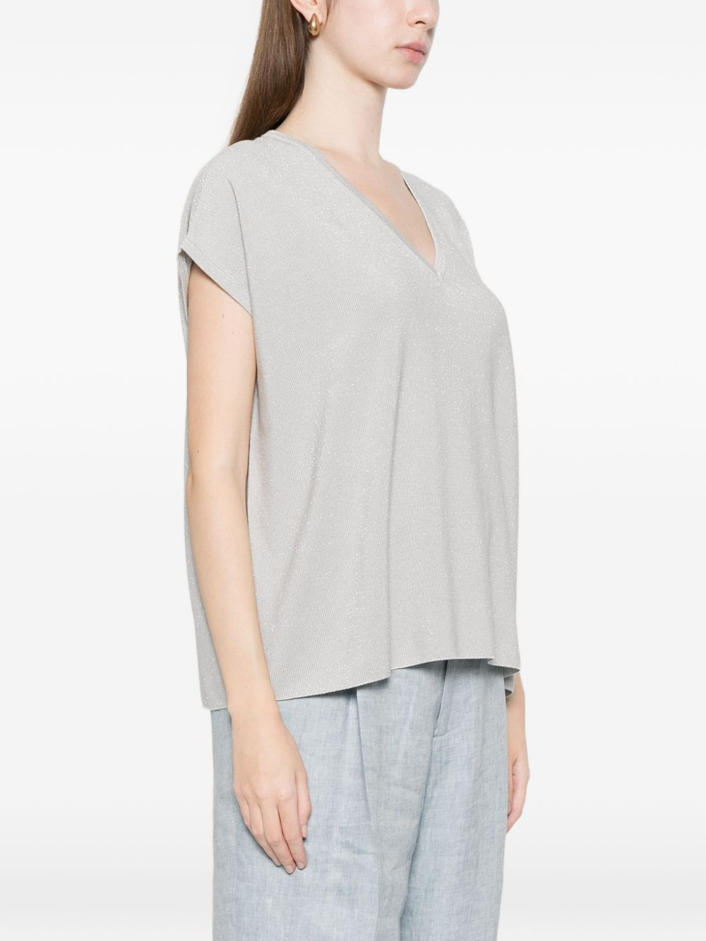 [Fabiana Filippi] T-shirts Sleeveless SS26 MAD276F486M2208200