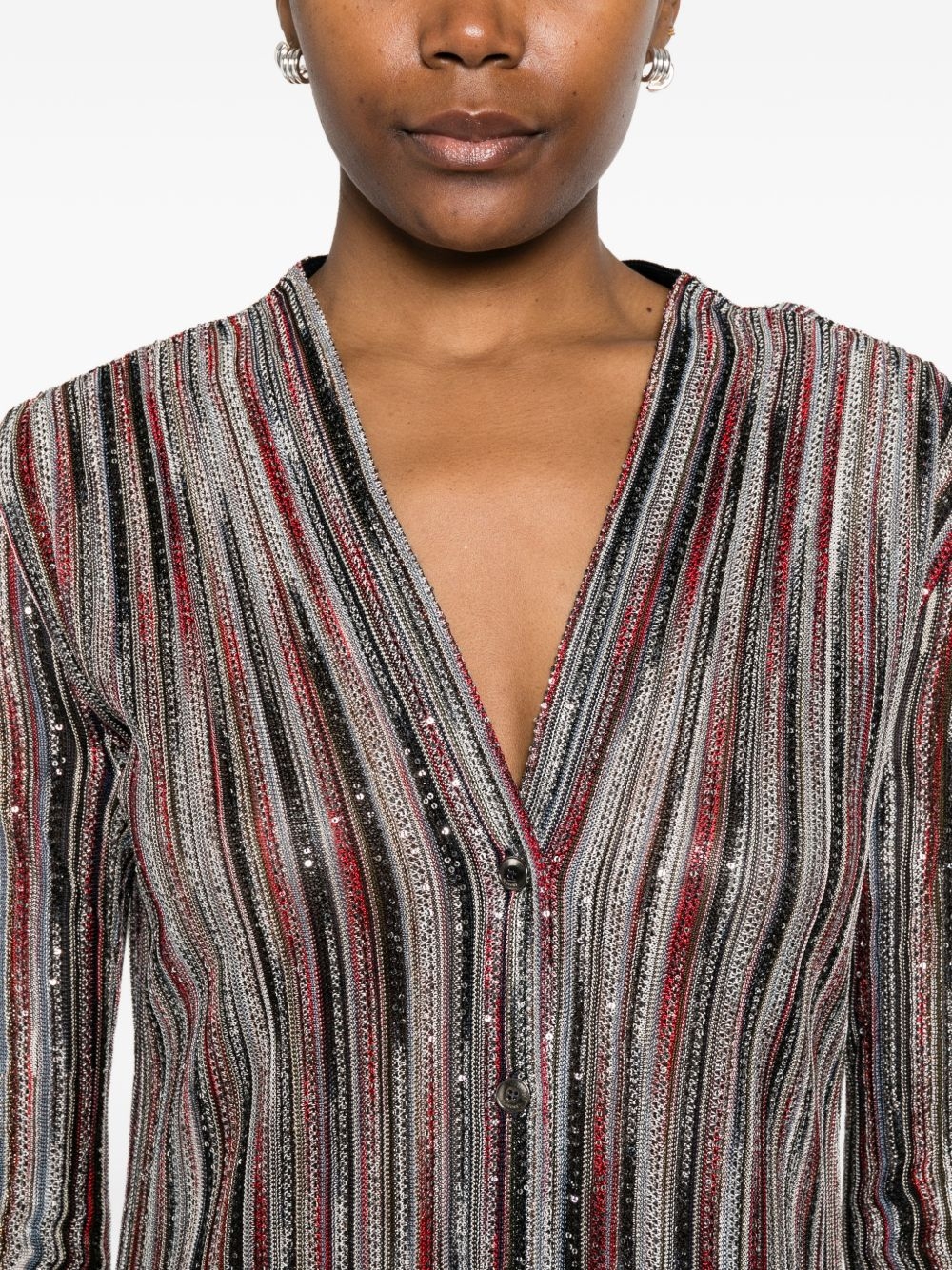 [MISSONI] Cardigan SS26 DS26SM0FBK01H1SMSMB