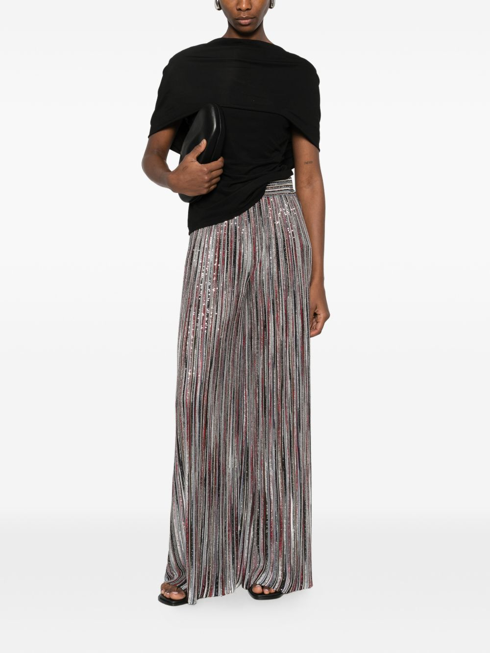 [MISSONI] Trousers SS26 DS26SI0NBK01H1SMSMB