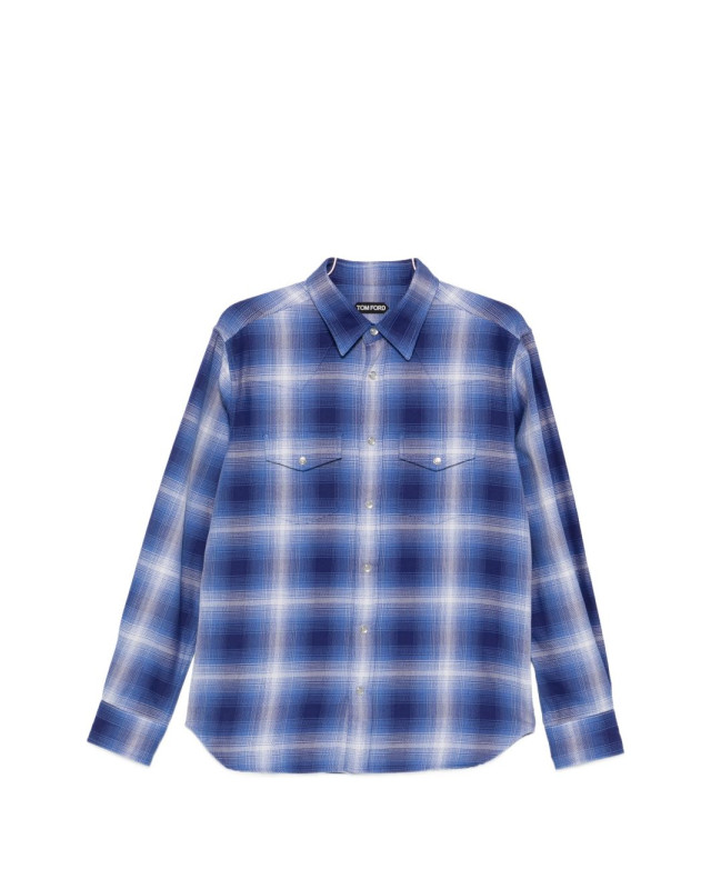 [Tom Ford] Shirts Long Sleeve SS26 HDS001FMC305UUC