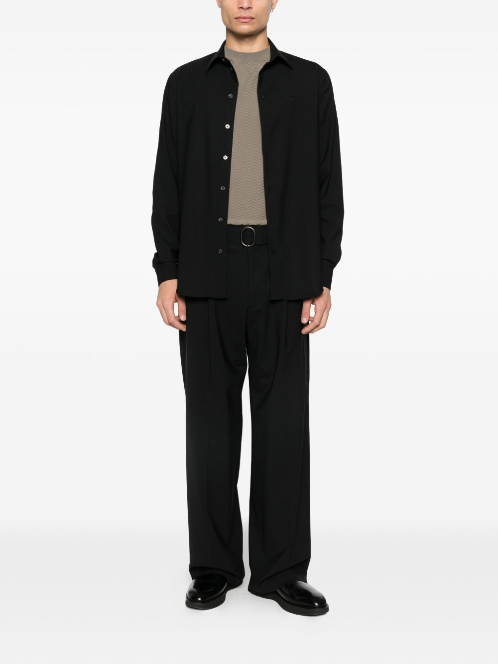 [E . ARMANI EXCLUSIVE PRE] Shirts Long Sleeve SS26 EM000099TE19332UC001