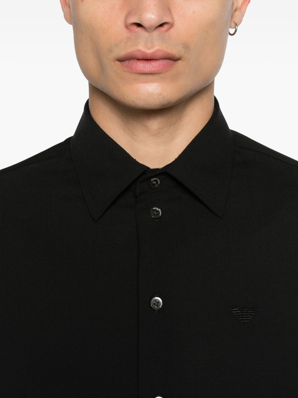 [E . ARMANI EXCLUSIVE PRE] Shirts Long Sleeve SS26 EM000099TE19332UC001