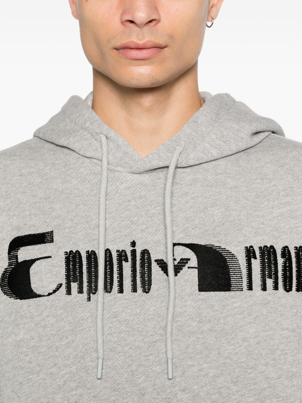 [E . ARMANI EXCLUSIVE PRE] Hoodie SS26 EM006208AF14793O8003